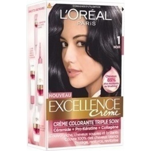 L'Oréal Excellence Cream No1 Μαύρο